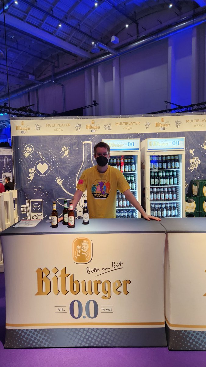 CptAK (@officialcptak) on Twitter photo Tag 2 <a href="/PolarisCon_/">POLARIS Convention</a>
Heute an der <a href="/bitburger00/">bitburger00</a> Bar in Halle A2 in der Sandbox!
Findet den Sticker, macht nen 📸 mit der Polaris-App und es gibt ein gratis Bitburger 0,0.
Cheers 🍻 Tag 2 <a href="/PolarisCon_/">POLARIS Convention</a>
Heute an der <a href="/bitburger00/">bitburger00</a> Bar in Halle A2 in der Sandbox!
Findet den Sticker, macht nen 📸 mit der Polaris-App und es gibt ein gratis Bitburger 0,0.
Cheers 🍻