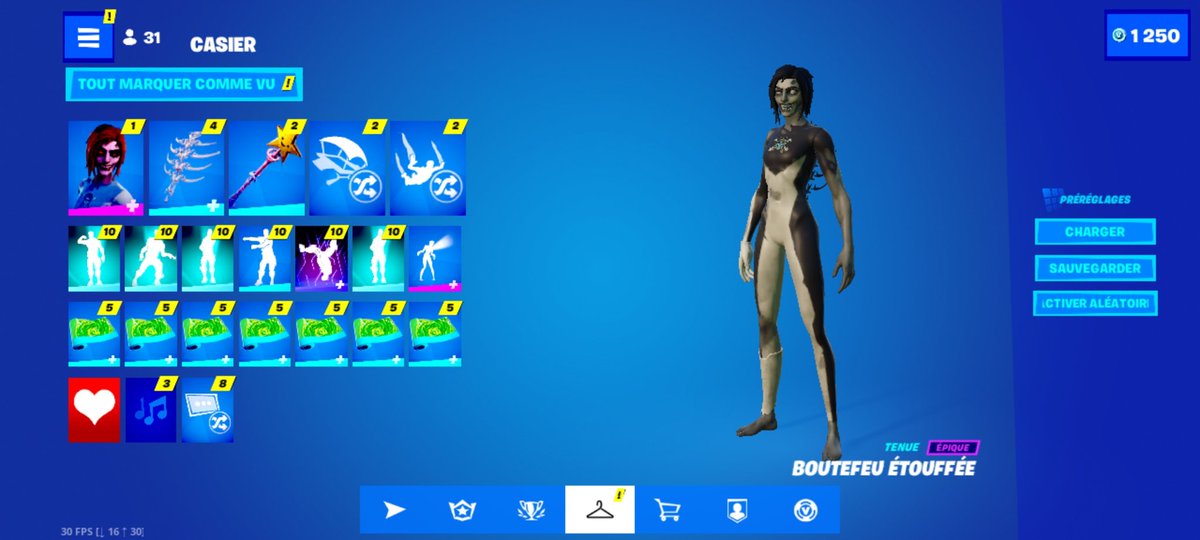 anfane_a's tweet photo. Mon casier de fortnite mobile https://t.co/mPPUZMmXvj