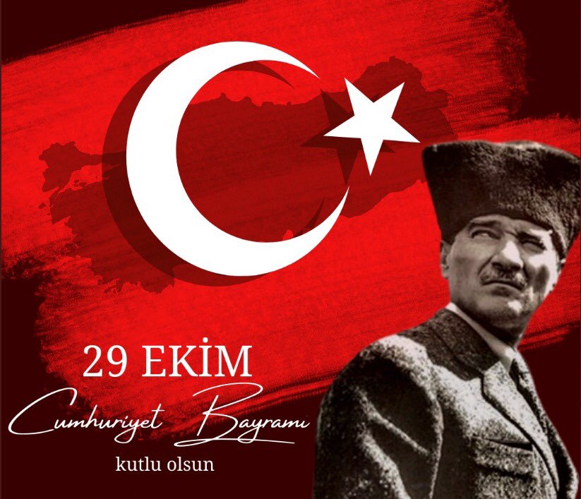 Büyük Önder Gazi Mustafa Kemal Atatürk’ün gençlik düşü, millet egemenliğinin nişanesi güzel Cumhuriyetimizin 99. yaşı kutlu olsun.  
#Atatürk  ve silah arkadaşlarını rahmet ve minnetle anıyoruz. 
#29ekim #Cumhuriyet #99yıl