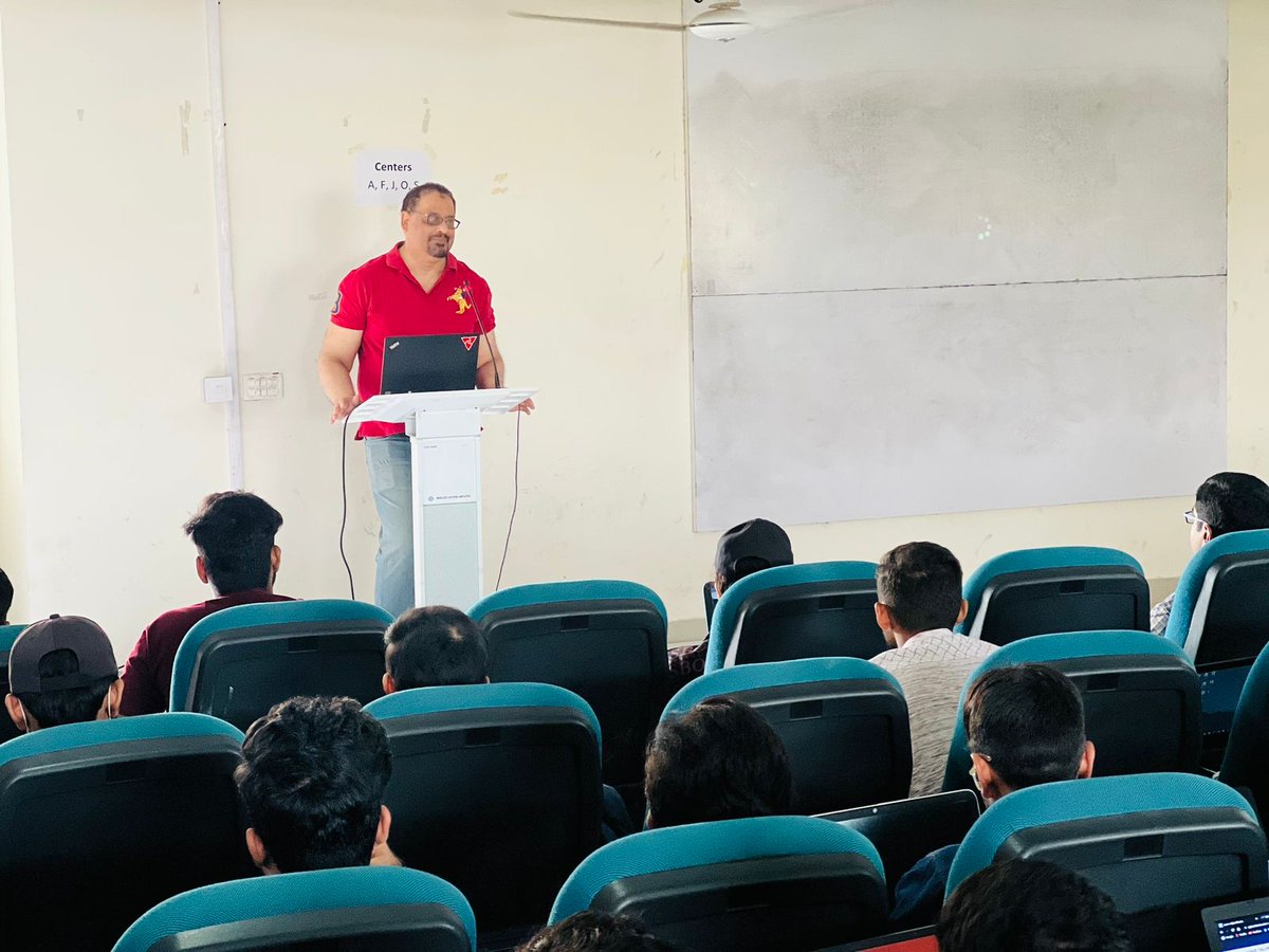cybersecure_pk's tweet photo. Hands-on Workshop of Digital Pakistan Cybersecurity Hackathon 2022 organized by @IgniteNTF being held at
Lahore Garrison University LGU
#MoITT #Ignite #CSH2022 #IgniteCSH2022 #CSHWorkshops
Follow us for updates:
@IgniteNTF
@cybersecure_pk https://t.co/qB8R9yJcKj