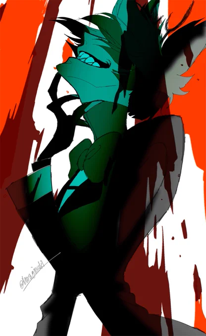 #Hazbinアニメ公開待機列……_|‾|○オエーーッッ 