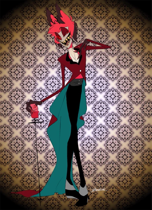 #Hazbinアニメ公開待機列……_|‾|○オエーーッッ 