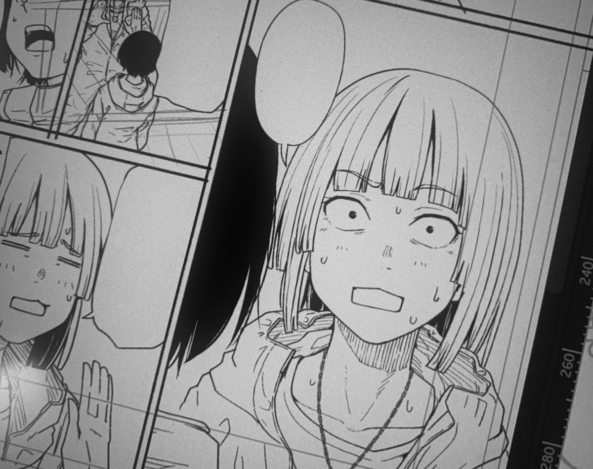ペン入れ3日目。
進捗はギリギリチョップだけど、良い感じに集中できて楽しんで絵を描けているので自分的には満足。 