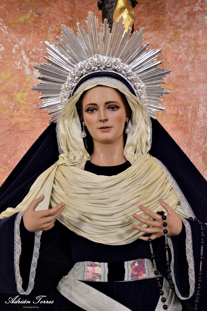 la_costanilla's tweet photo. Ntra. Sra. de la Caridad y Esperanza de Luto @SantaCruzRonda 

#SSantaRonda #Ronda #TDSCofrade #SantaCruz #Luto https://t.co/C7g6rS2flE