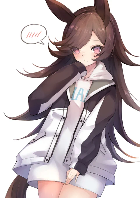 ライスにはちょっと...大きいかも...#ウマ娘 