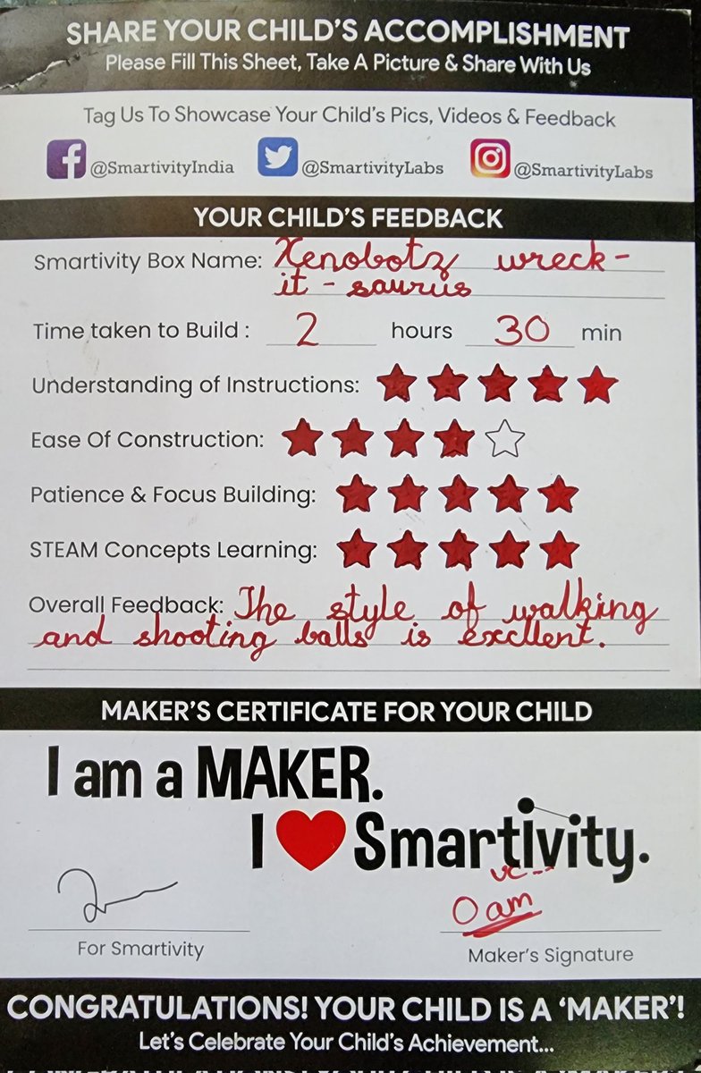 vkchheda's tweet photo. @smartivitylabs https://t.co/LXAGFhQYjg