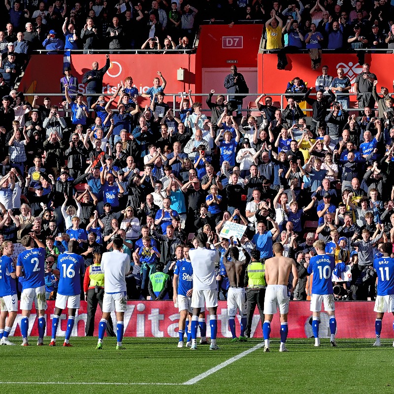 Everton's tweet photo. Thank you for your incredible support, Blues! 💙