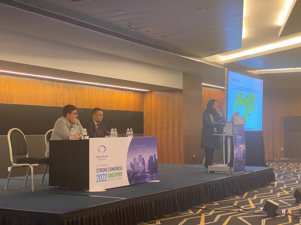 WorldStrokeOrg's tweet photo. Great joint session &amp; brainstorming with MENA-SINO ( Middle East North Africa stroke &amp; interventional neurotherapies org) and MENASA ( Middle East North Africa stroke association ) to figure out how to optimise stroke &amp; NI in MENA region @WorldStrokeOrg @mena_sino MENASO #WSC2022 https://t.co/CINMDtKS21