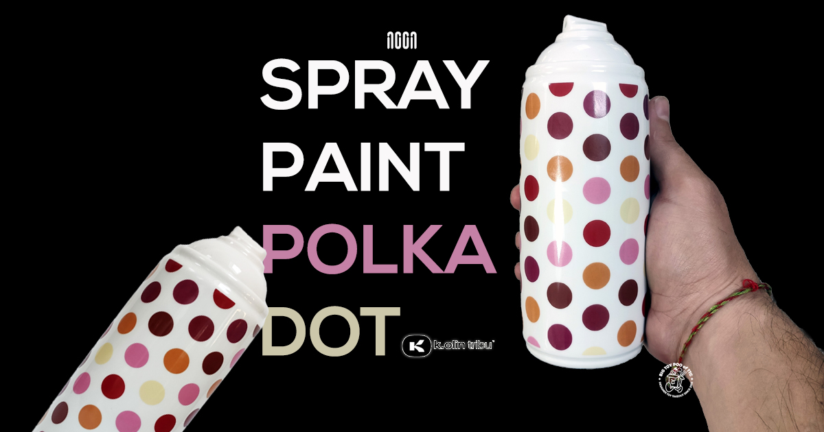 TheToyChronicle's tweet photo. K.OLin tribu x Noon - France Presents SPRAY PAINT POLKA DOT @KOlinTribu @NooN_ArtFR   https://t.co/csU5miJeP4 https://t.co/Fb3AlcZRnI