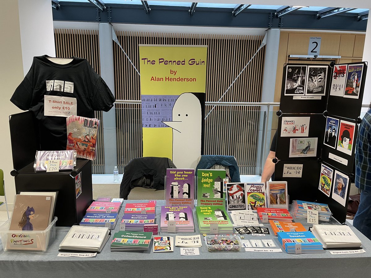 Alan Henderson - Penned Guin tweet media