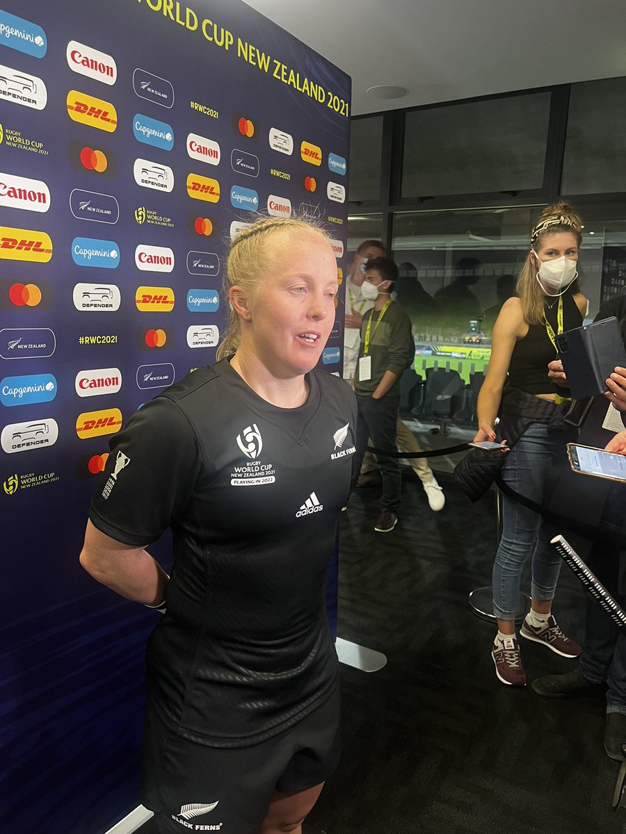 WomensRugbyShow's tweet photo. Plenty of post-match reaction still to come from #NZvWAL.
Just got to get back to Auckland first!
#WomensRugby #RWC2021 https://t.co/95szs4I8Of