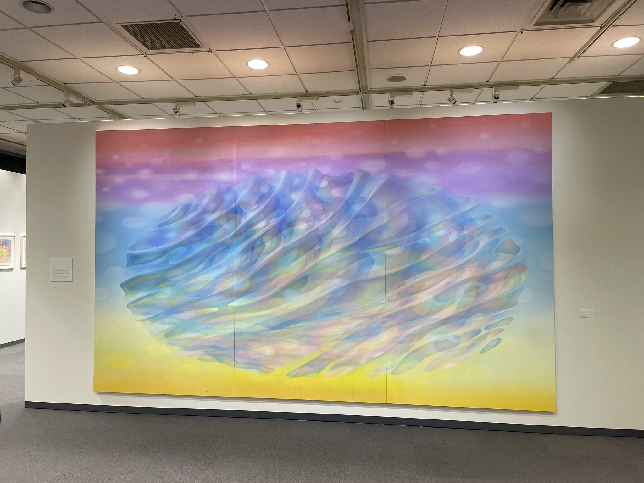 MISATO OKA drawing works 「引力の夜 無重力の朝」
