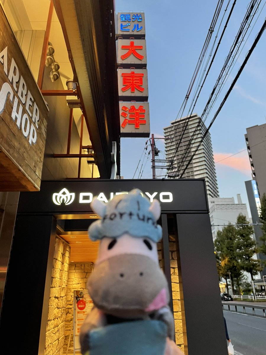 FortunaSauna's tweet image. 大東洋さんへ行ってきました♨️
無事にステッカーもお渡しできて良かったです🦓✨
大東洋さんにピントを合わせたので、アミミがぼやけてる🤣
#フォルサー