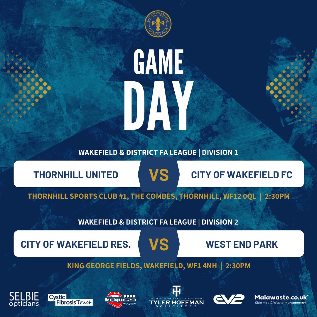 🐄 GAME DAY! 🐄 

Game day for the CoWs as the First Team head over to 6th plac Thornhill United, and the Reserves take on West End Park.
.
.
.
#LetsGoCows 🐄