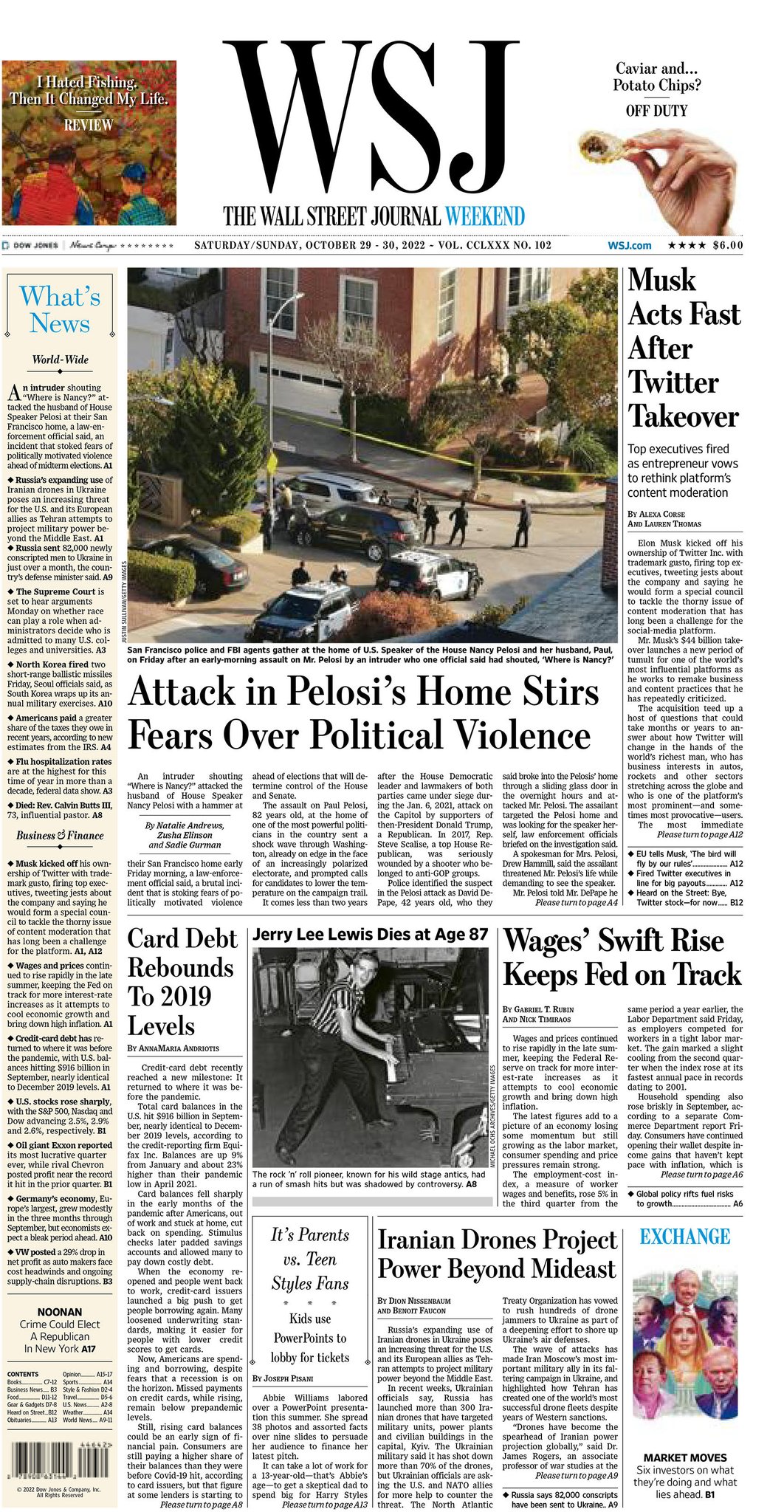 The Wall Street Journal on Twitter "Take a look at the front page of