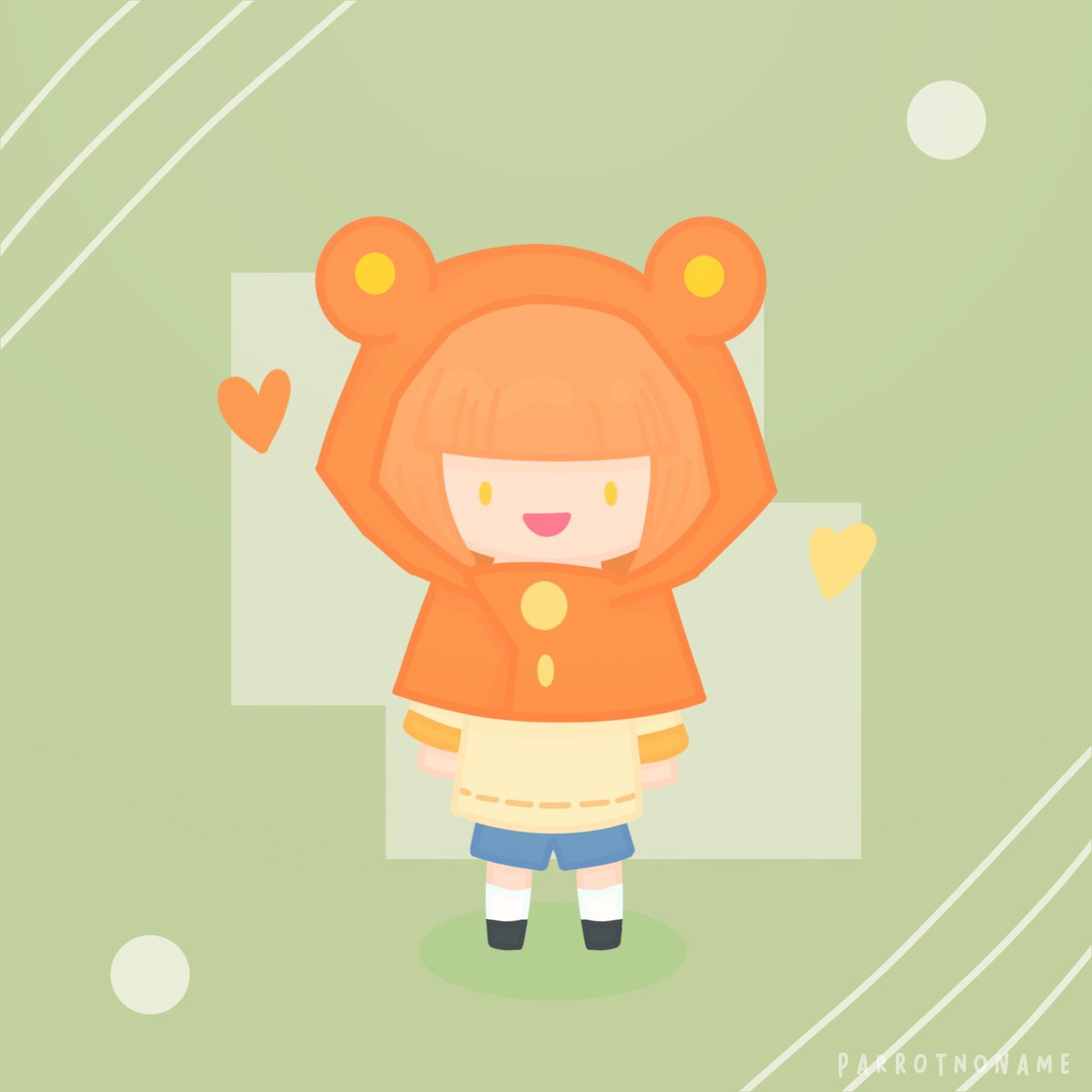 ParrotNoname's tweet photo. I made alternative clothes for Minecraft Frog Girl.
#Minecraft #Minecraftfrog #frog #art #digitalart https://t.co/zwYGPHdGo9