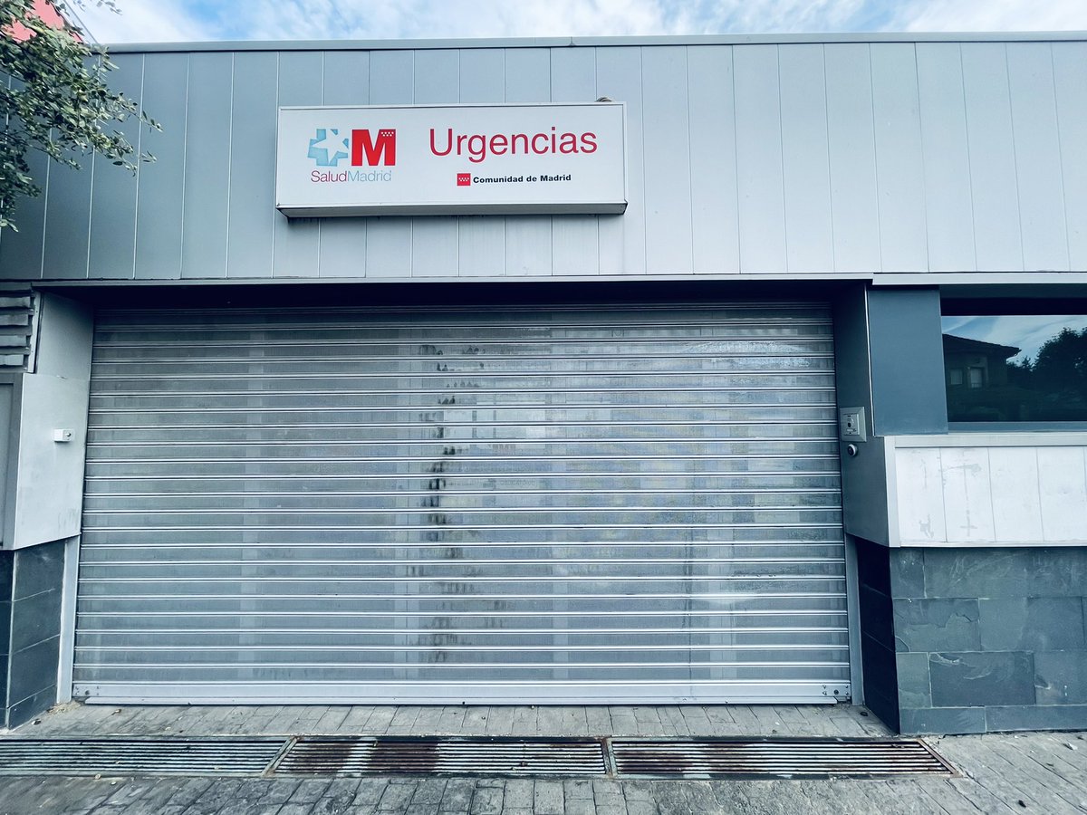PSOEdeMoral's tweet photo. ‼️Urgencias cerradas #moralzarzal https://t.co/p5i0ECSKc5