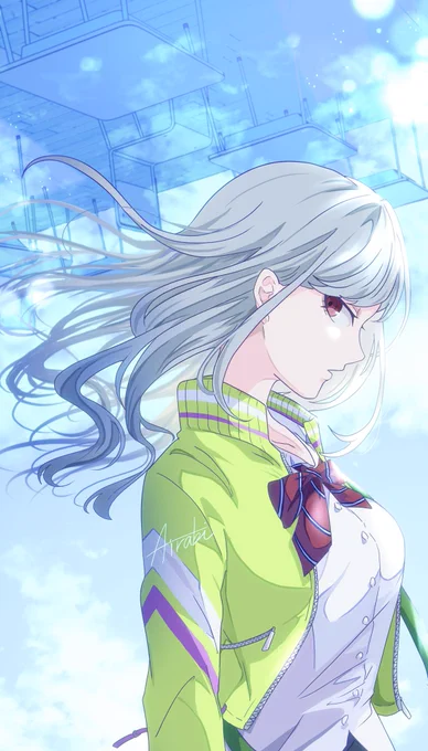 #プロセカ  ×    #ダンガンロンパ 【 私も…  仲間を斬り捨てるような真似はしたくはない…   】#日野森志歩 ×    #辺古山ペコ #prsk_FA #ダンロン #イラスト #描いてみた 
