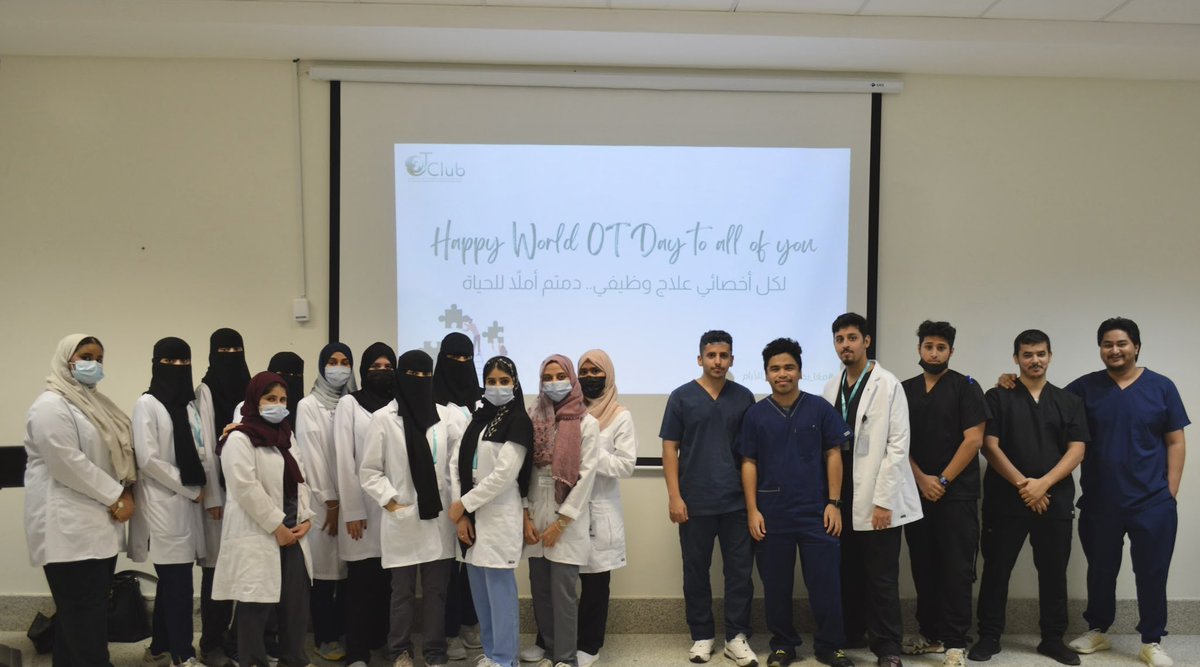 OT20KAU's tweet photo. صُنّاع الأمل 🌟

#اليوم_العالمي_للعلاج_الوظيفي 
#WorldOTday https://t.co/S3cov8X1QR