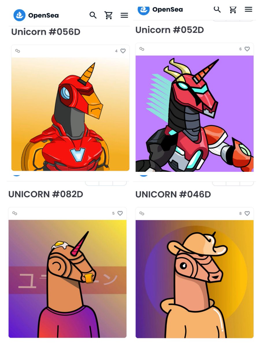 Unicorn_ID_NFT's tweet photo. UFC #4 DRAW

GROUP B

UNICORN : 
#056D by @degner_hans
#082D by @nft_shark10
#152D by @izayoinft
#046D by NFTBAGGERSCLUB (INSTAGRAM)

Be READY FIGHTERS 🦄
#nft #NFTCommunity #UNICORNID #NFTS #NFTJPN https://t.co/j6ellNTu8Z