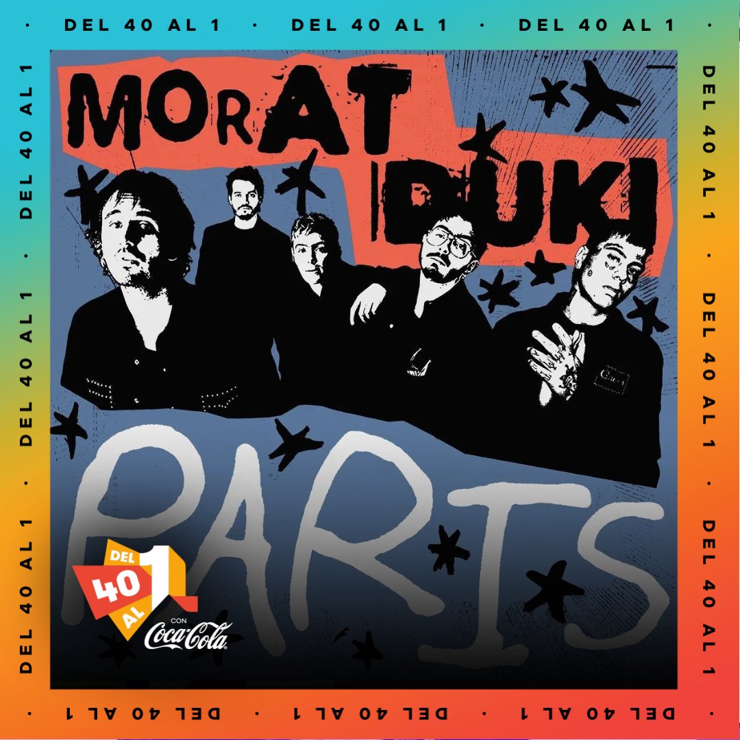 Del40al1_es's tweet photo. #25 (+7) @MoratBanda x @DukiSSJ PARÍS
¡Gran subida!
#Del40al1CocaCola https://t.co/eS0pOoaJhW https://t.co/3aoQHkLFHz