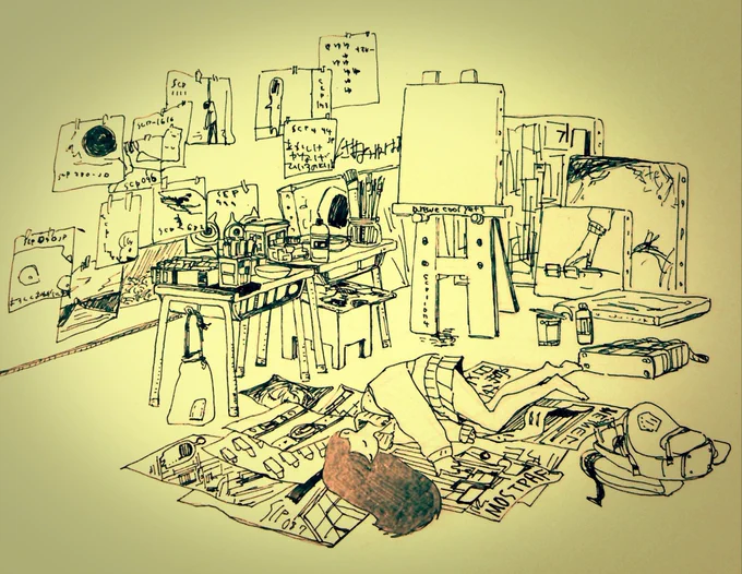 むか〜〜〜しに描いた似たようなの 