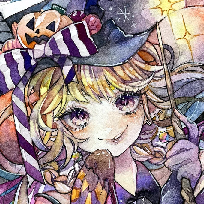 ハロウィン2022とても楽しく描けました #Halloween2022#ハロウィン 