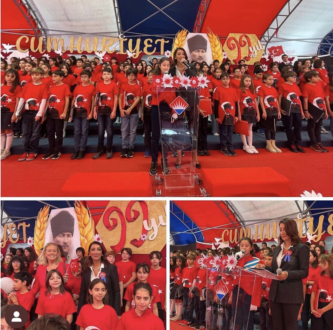bk_etiler's tweet photo. Cumhuriyetimizin 99.yılında büyük bir heyecanla gerçekleştirdiğimiz törenimize katılan tüm velilerimize, emek veren öğrenci ve öğretmenlerimize aramızda bulunarak bizi onurlandıran Sayın Semra Yücel hocamıza teşekkürlerimizle.
Türkiye Cumhuriyeti ilelebet payidar kalacaktır. 🇹🇷🇹🇷 https://t.co/8UwhJ3BXGK