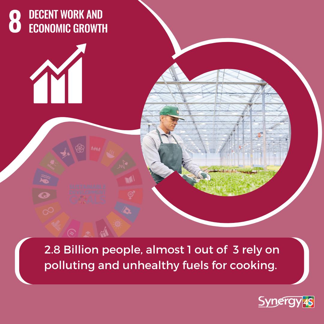 #SDG 8 aims at achieving full and productive employment, and decent work, for all women and men by 2030.

Be a part of the change in giving everyone the possibility of decent work and economic growth to everyone.
Join the #Synergy4S ecosystem!

#agenda2030 #crypto #nft #token
