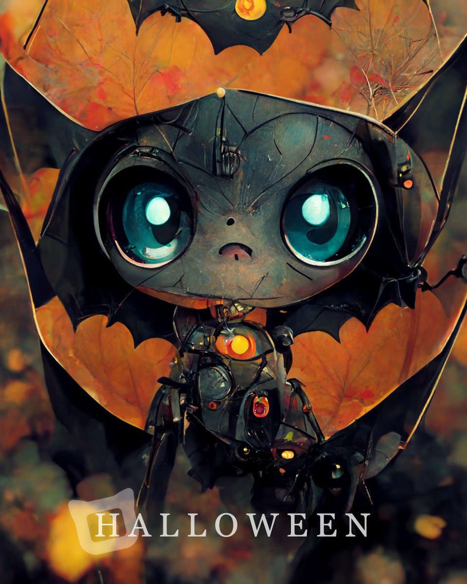 Cuby_con's tweet photo. Cuby Bat! 🦇🦇🦇

Will Batman hv a Cubypet?

#bat #batman #pet #neopet #halloween #halloween2022 #pumpkin #vampire #happyhalloween #cute #adorable #bigeyes #pokemon #kawaii #cutenessoverload #nft #nftart #ai #aiart #toy #art #cubycon https://t.co/5lMKL1wSJo