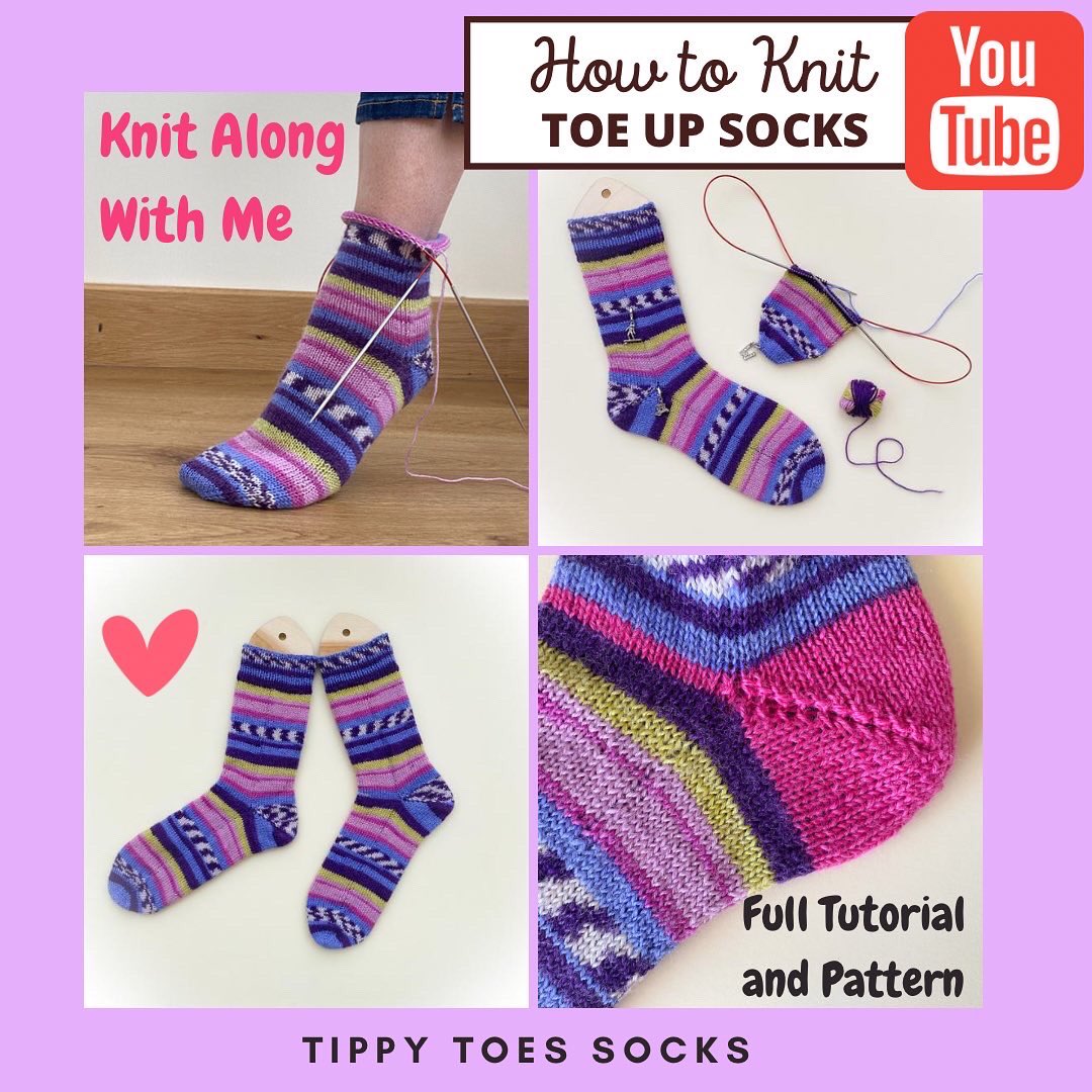 WendyPooleKnits's tweet image. Learn how to knit Toe Up Socks with me.There’s a whopper of a YouTube tutorial, plus an optional PDF pattern you can purchase if you wish. #toeupsocks #sockknitting #youtubetutorial #wendypoole

wendypoole.com/toe-up-socks