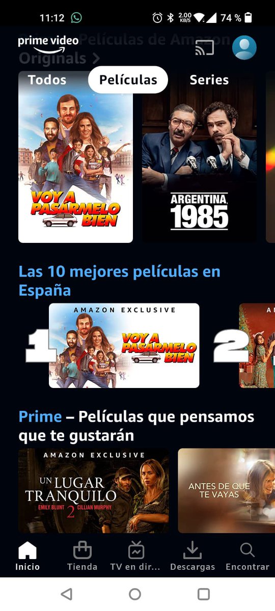 enriquelavigne's tweet photo. Antes nos levantábamos los sábados por la mañana para ver la taquilla y hoy nos levantamos el mismo sábado por la mañana para ver que somos #1 en @PrimeVideoES tanto en películas como en el resto de contenido. Y ya son 15 días consecutivos en @PrimeVideoMX #pitus #elmundocambia https://t.co/xZhvpdB1uK
