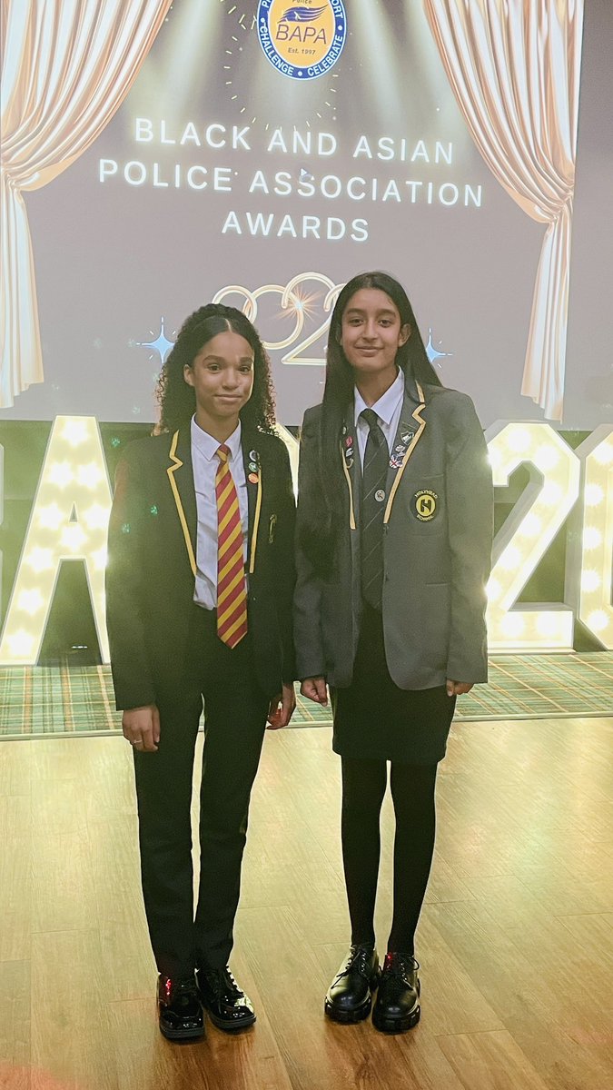 HolyheadEvents's tweet photo. What a honour for the girls to be invited to sing at last night’s BAPA Awards Evening &amp; to receive an Award from  @WMPBAPA. Presented by @DaveThompsonCC  for the contribution to Stephen Lawrence &amp; in recognition to the community work @sldayfdn @holyhead_school #teachwhatmatters https://t.co/eLJjtUIhPa