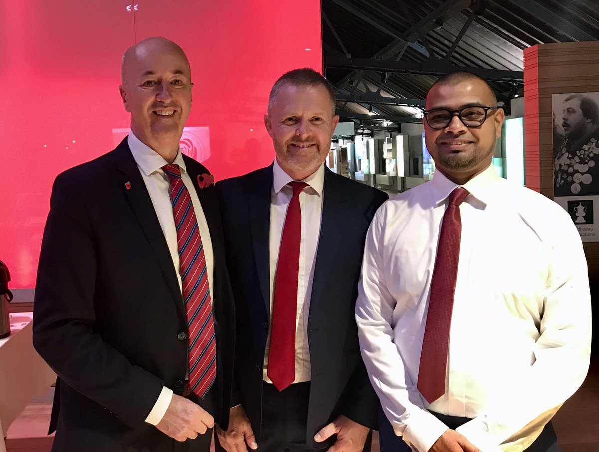 GeraintDaviesMP's tweet photo. Fantastic BAME #Llafur100 - 100 years of Labour in power in Wales - celebration with inspirational stories from public services &amp; politics. Proud to sponsor🌹Diolch yn fawr @MahaboobBEM @JulieJamesMS @Jeremy_Miles @Eluned_Morgan @alunmichael https://t.co/3qypKtZ96t