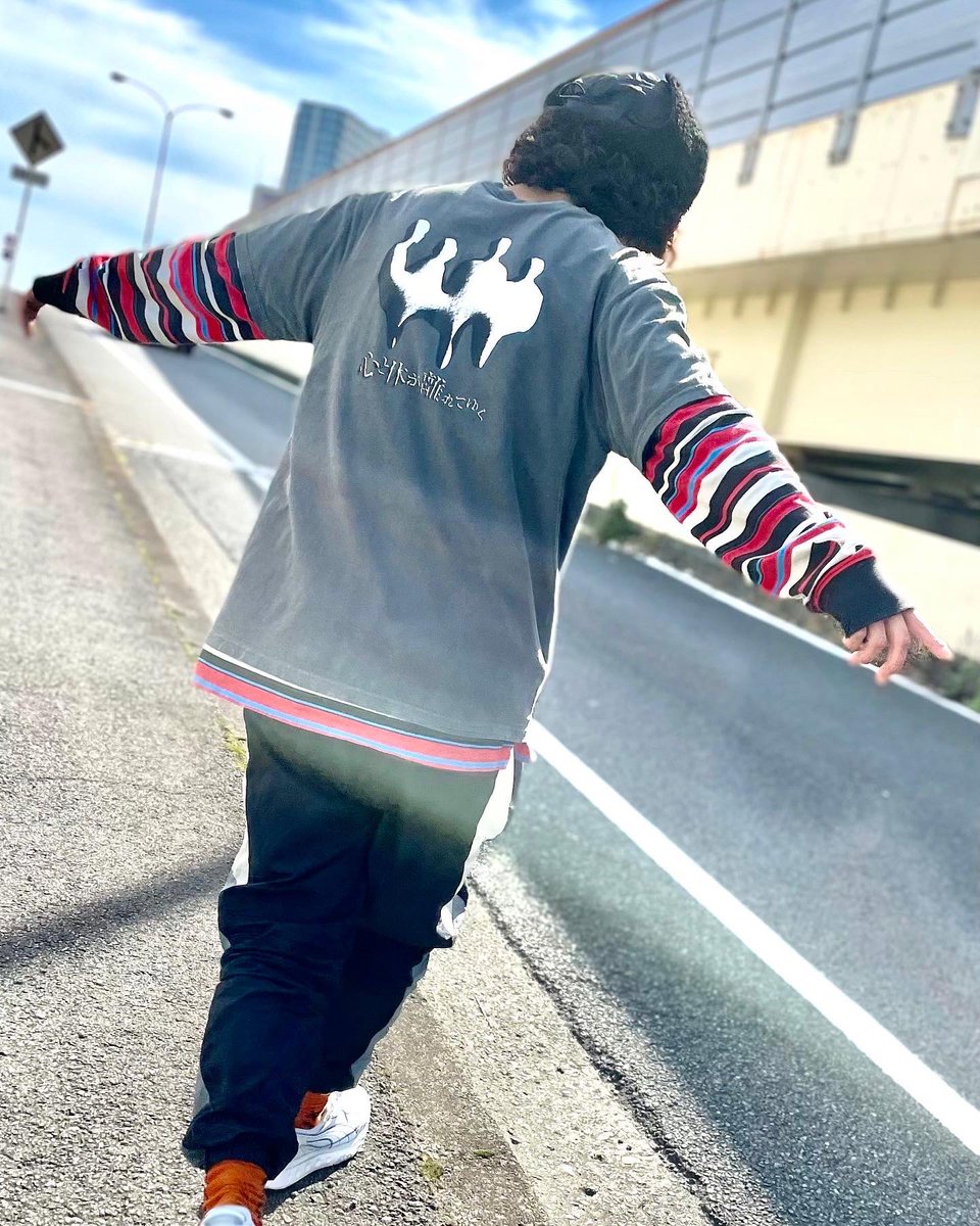we_are_from_you's tweet photo. WE ARE FROM YOU“和不意”

color: pepper ⚫️🆕
price: ¥4,400-
design: @ARATA_FUTSOUL 
model: @tommy_wafy https://t.co/hORvyLdKTe
