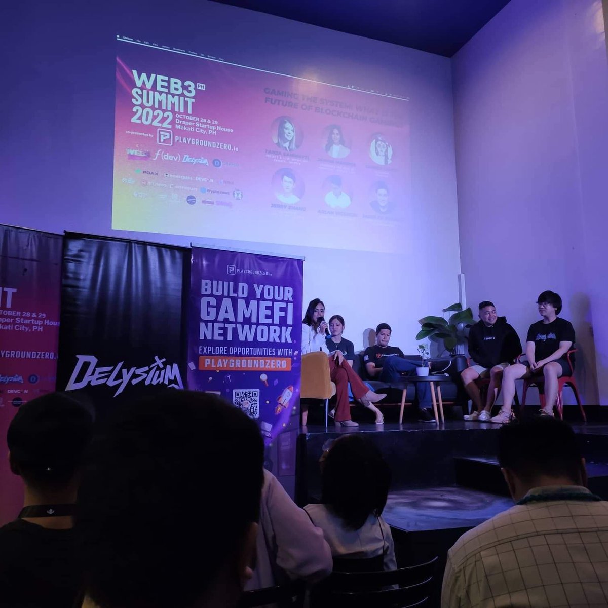 jn_malagueno's tweet photo. Here at Day 2 of #Web3phsummit 🇵🇭 Didn't want to miss knowing more about the Future of Blockchain Gaming despite the crazy weather 👾🎮
@web3phsummit https://t.co/XcSO7RydOu