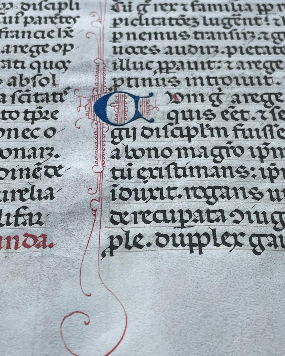 wilsberg's tweet photo. Jacobus de Voragine,
Legenda Aurea.
Handschrift auf Pergament, Italien ~1400.
Kapitel CLV.
Legende vom Hl. Leonhard.
#legenda #legendaaurea #jacobusdevoragine #manuskript #manuscript #handschrift #antiquariat #antiquariatsolder #lombarden #initialen #initials #kunsthandel https://t.co/93zTr6lNdy