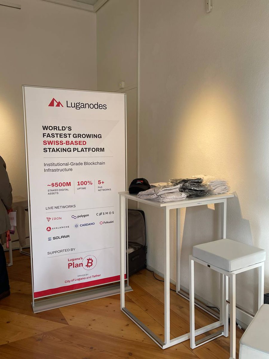 luganodes's tweet photo. #Luganodes is Bullish 🚀💪

#Day2LuganoPlanBForum #HappyStaking 🥰💜 https://t.co/stXI9JAKNi