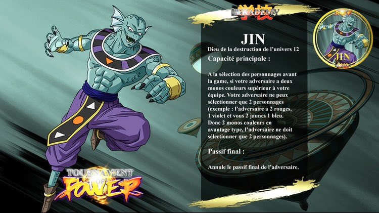 OneKademy's tweet photo. Univers 12 / Gogemax (zéro Fight) / Spirit💥Hakai💥 https://t.co/CJ8f60Jcwi