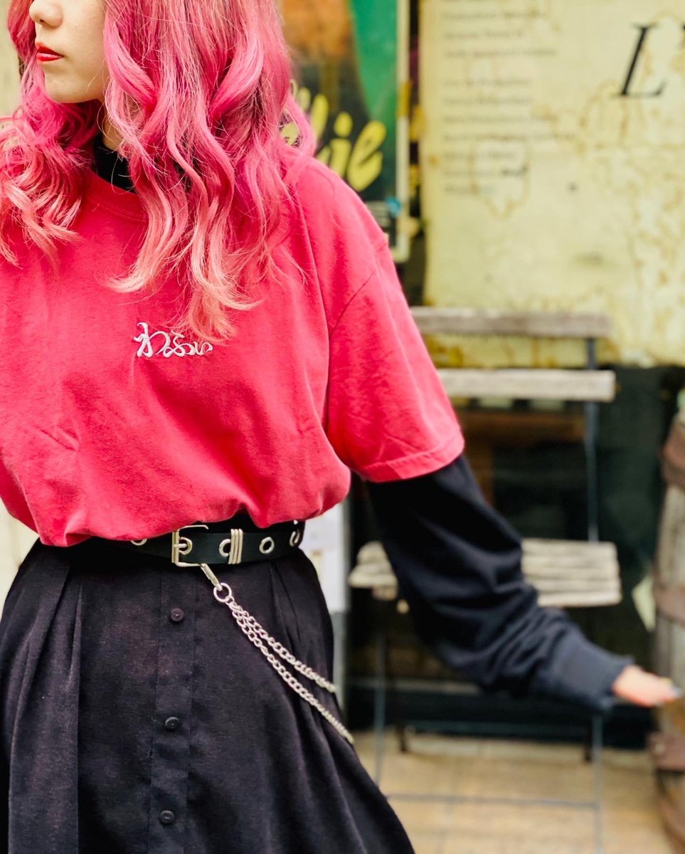 we_are_from_you's tweet photo. WE ARE FROM YOU“和不意”

color: crimson 🔴
price: ¥4,400-
design: @ARATA_FUTSOUL 
model: sakura https://t.co/IUQFujV5yy
