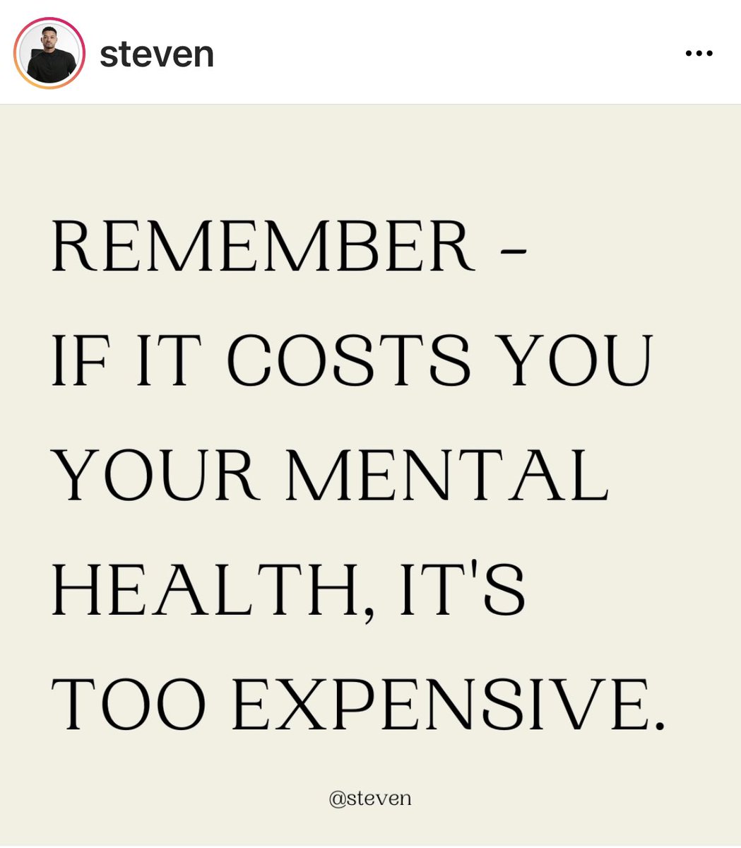 Important reminder from @SteveBartlettSC