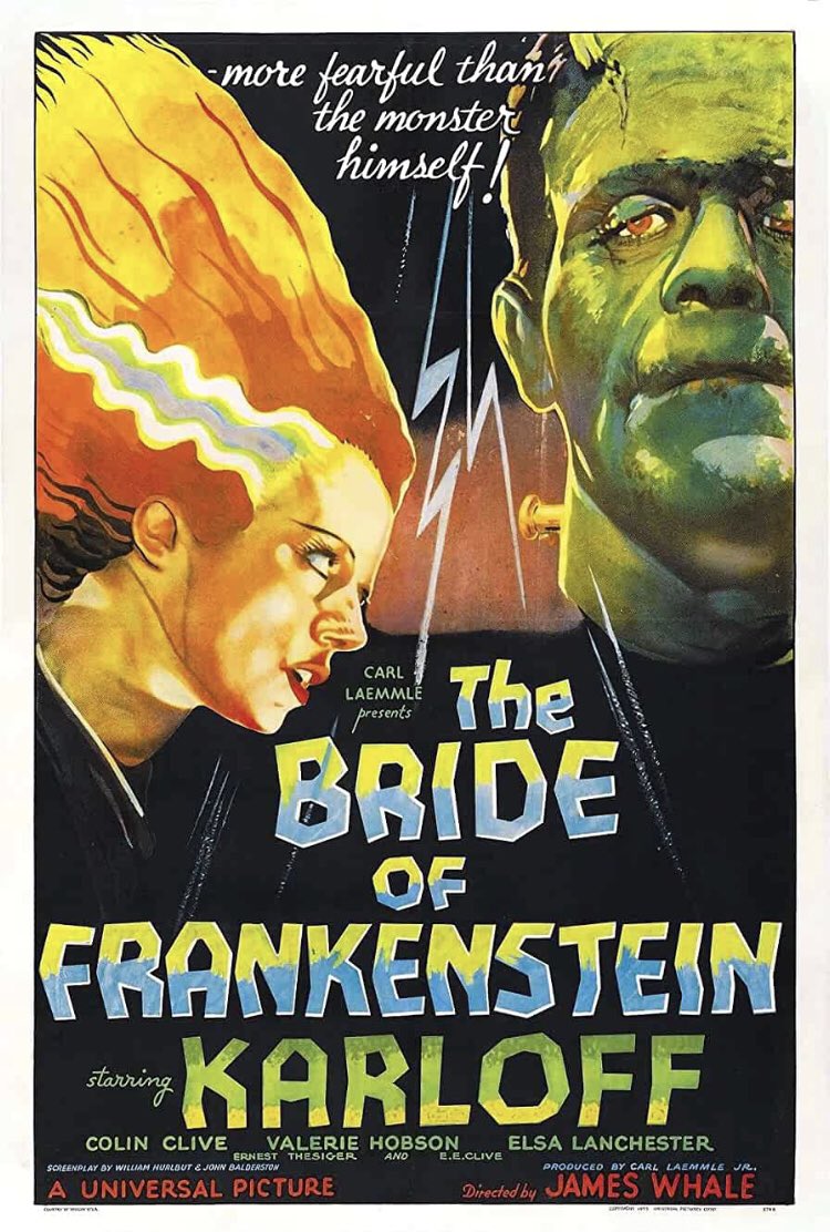 FilmFan1971's tweet photo. First up at @FWFilmFestival: #TheBigScream today is Bride of Frankenstein (1935), which I apparently haven’t seen since *checks @Letterboxd* May, 1989*. Cannot WAIT to see this on the IMAX screen.
*Pretty sure this is wrong, which probably means I haven’t seen it since 2003. https://t.co/r1ULZWL5M0