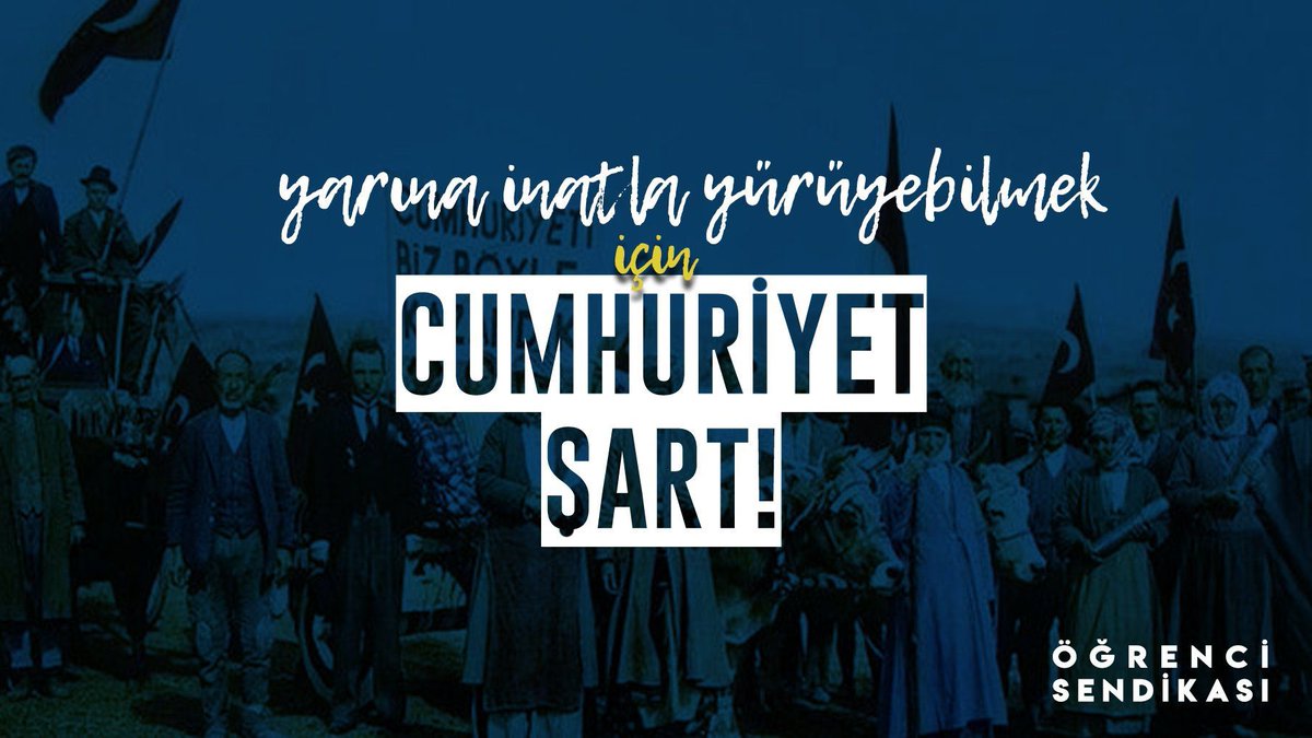 Eşitlikten, bilimden, özgürlükten; laik cumhuriyetten vazgeçmeyeceğiz!

Gençlerin, öğrencilerin insanca yaşayacağı yarınlar için cumhuriyet şart!

#29EkimCumhuriyetBayramı