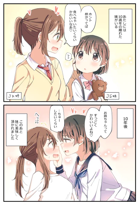 おねロリ10年後8 #創作百合 
