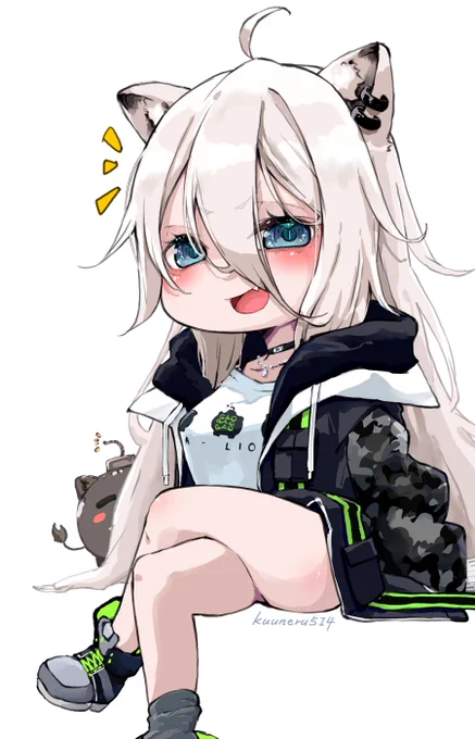 デフォルメししろん。 #ししらーと 