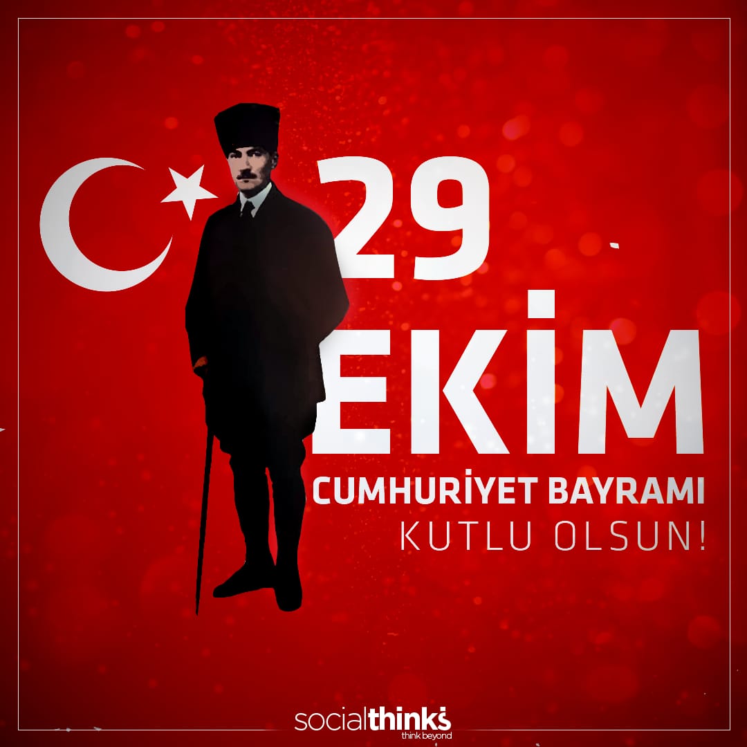 Atatürk'ün bizlere emaneti cumhuriyetimizin 99. yılı kutlu olsun! Yaşasın Cumhuriyet! 🇹🇷

#29ekimcumhuriyetbayramı #mustafakemalatatürk