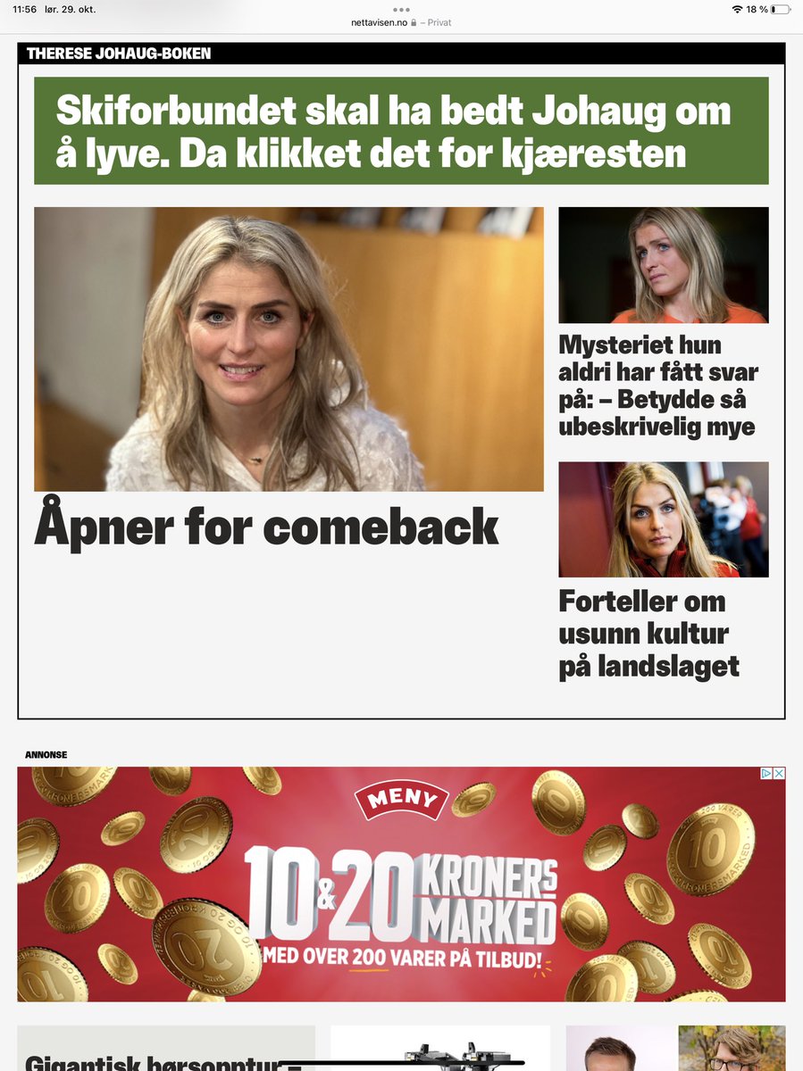 geirrok's tweet photo. Er vel ikke mange som gidder å kjøpe denne boka, når det kommer ett kapittel pr dag i nettavisene!? #spoiler https://t.co/oa3vGg0R79