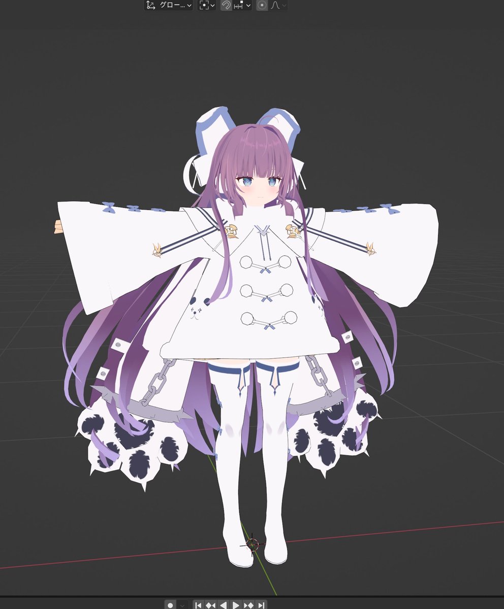 「進捗一ヶ月で完成は無理そう#Blender 」|みささぎ@bのイラスト