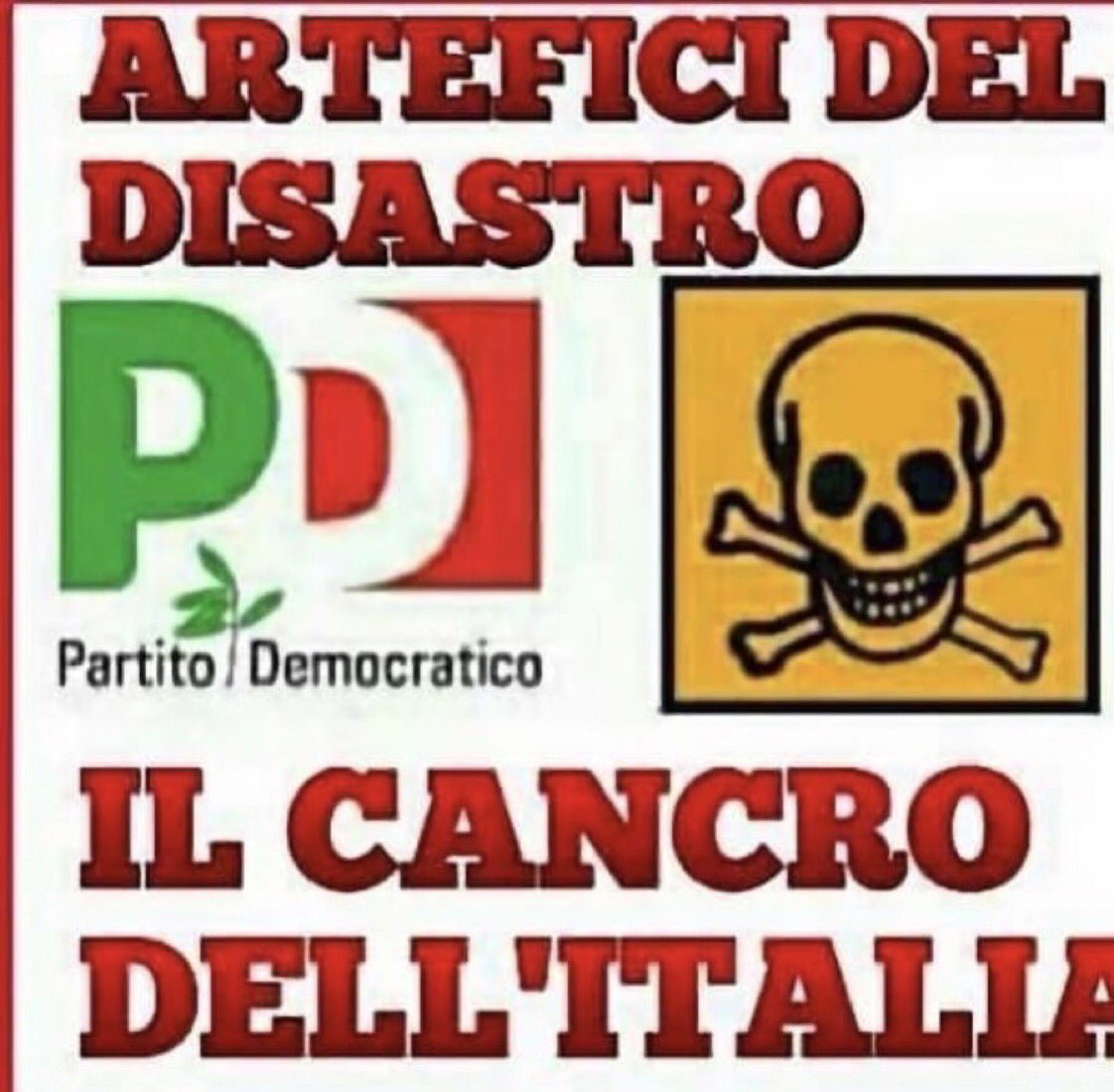 ADA79991318's tweet photo. @andrea_news @UGiangrieco @adrianobusolin @bruno_luckn @AlfioKrancic @OllaPiero @Ilconservator @Gigadesires @censore_ @LVDA_Acid @ritac22 @HoaraBorselli #PD #CANCROO #DELLAAA #PATRIAAAA💩💩👺👿👿👺👺💩💩👺👿👿 https://t.co/BtwUxb0PIt