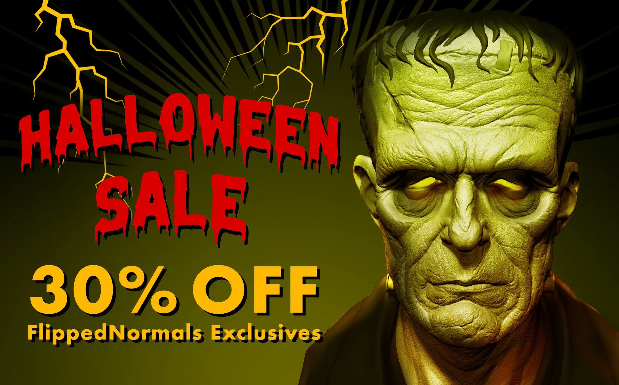 FlippedNormals On Twitter Halloween Sale Spooky Season Has 